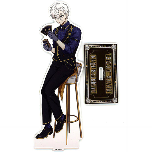 Seishiro Nagi CASINO Dealer Big Acrylic Stand BLUELOCK CASINO Dealer Animega x Sofmap Pre-Sale Fair Made-to-Order Limited [USED]