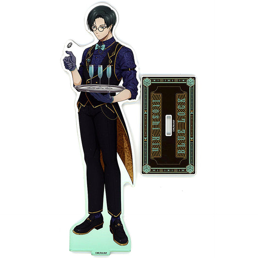 Rin Itoshi CASINO Dealer Big Acrylic Stand Blue Lock Animega x Sofmap Advance Sale Fair Made-to-Order Limited [USED]
