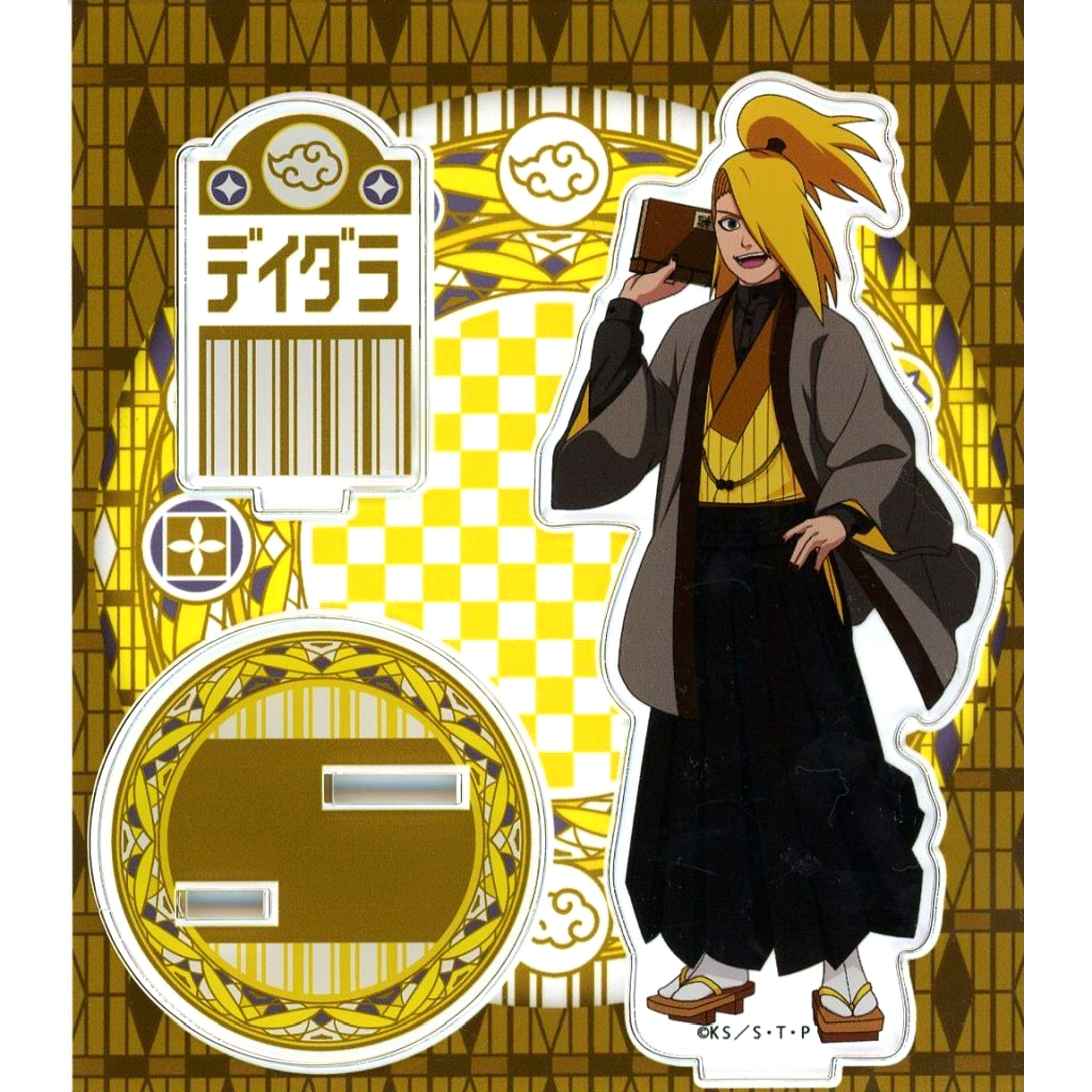 Deidara Shosei Style Ver. Acrylic Stand Naruto Shippuden Shosei Theme Tsutaya Pop Up Shop [USED]