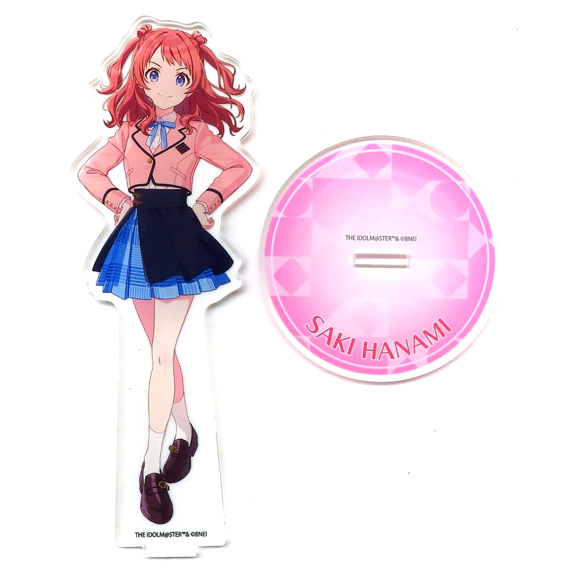 Saki Hanami Gakuen Idolmaster Official Acrylic Stand A [USED]