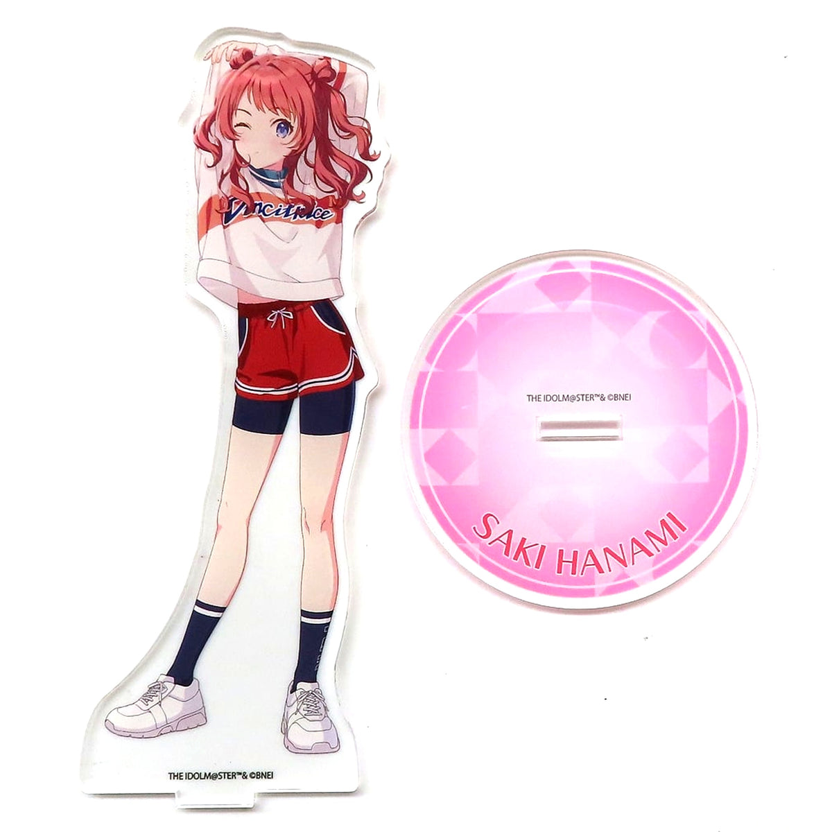 Saki Hanami Gakuen Idolmaster Official Acrylic Stand B [USED]