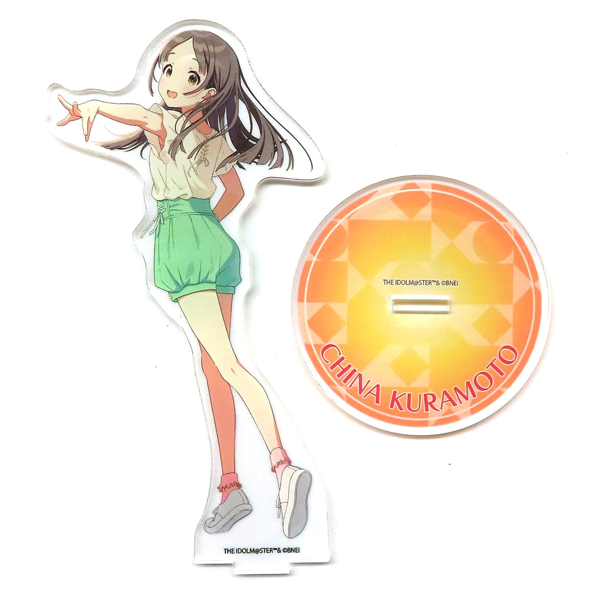 China Kuramoto Gakuen Idolmaster Official Acrylic Stand B [USED]