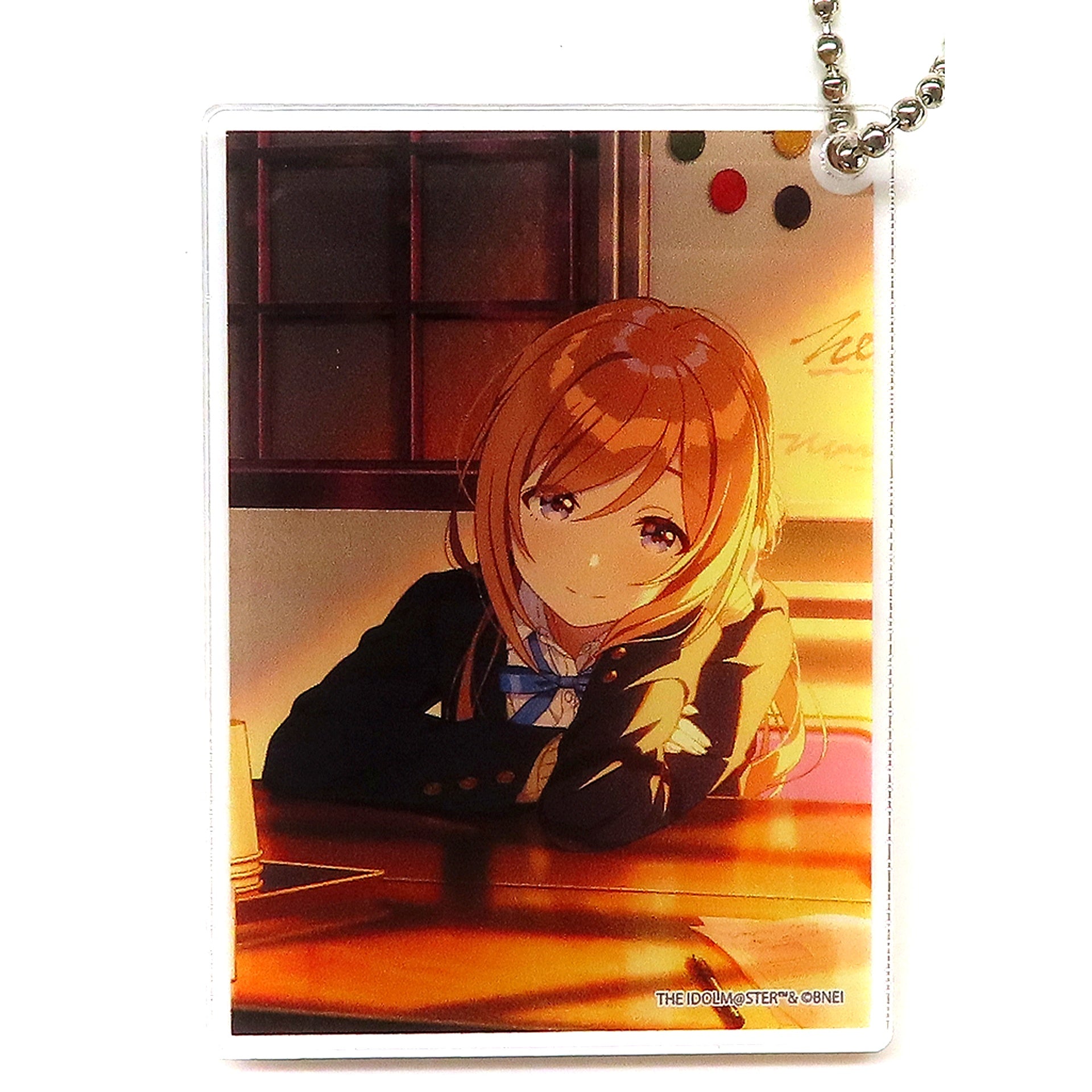Rinami Himezaki Uniform Blazer Gakuen Idolmaster Official Trading Acrylic Keychain Rinami Himezaki [USED]