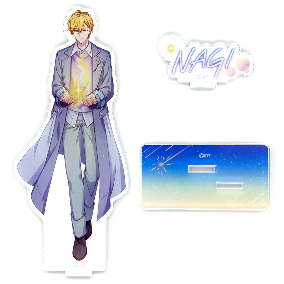 Nagi Rokuya GREEN BUBBLE Acrylic Stand IDOLiSH7 [USED]