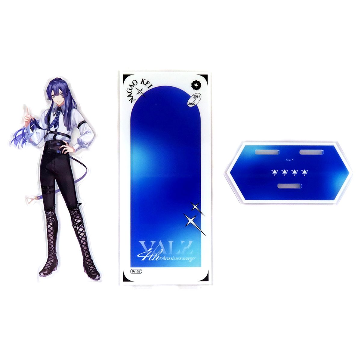 Nagao Kei Virtual YouTuber Nijisanji Acrylic Stand VALZ 4th Anniversary [USED]