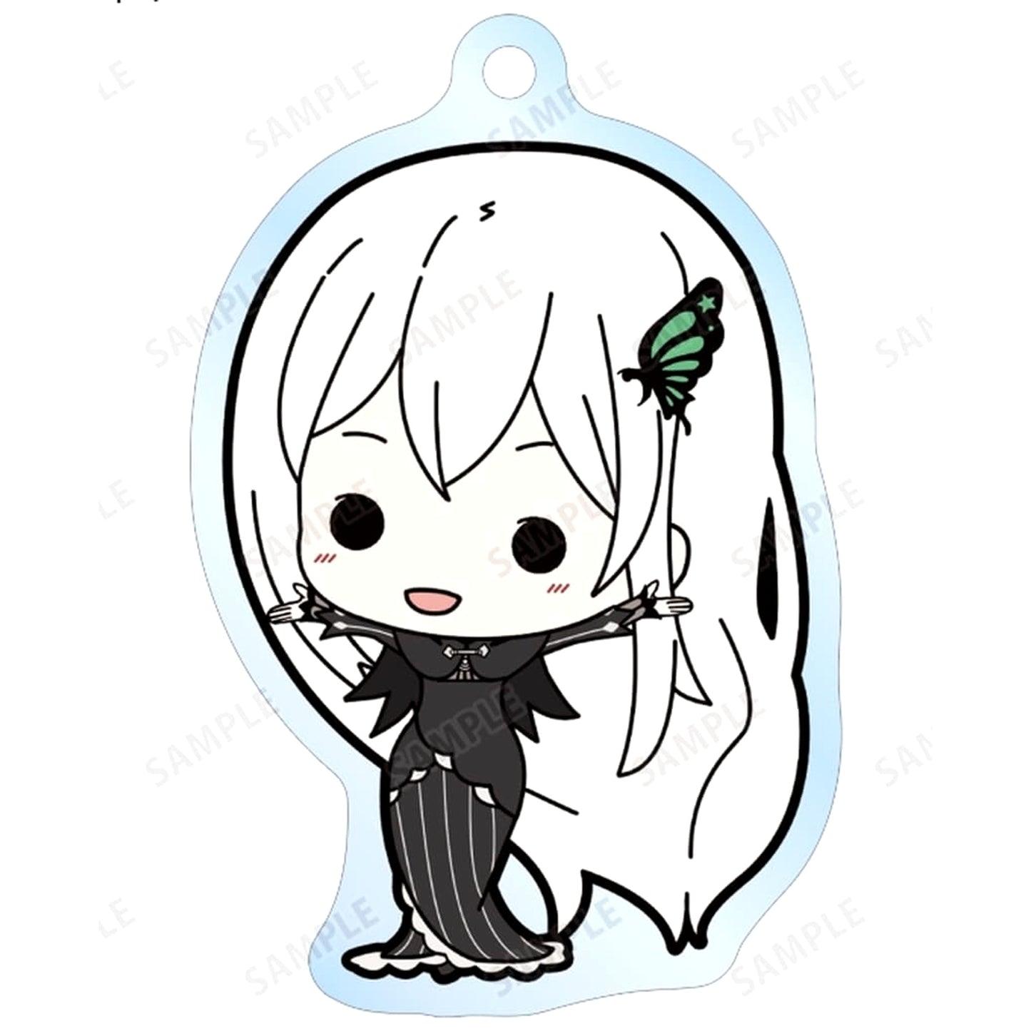 Re:ZERO -Starting Life in Another World- Echidna Trading Tiny Acrylic Keychain Keychains [USED]