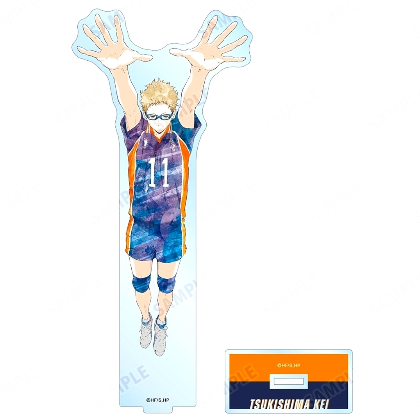 Kei Tsukishima Ani-Art Vol.3 BIG Acrylic Stand Haikyu!! [USED]
