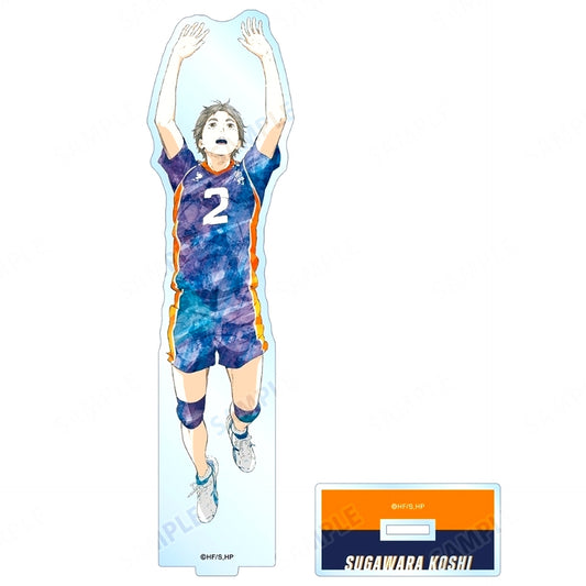 Koshi Sugawara Ani-Art 3rd BIG Acrylic Stand Haikyu!! [USED]