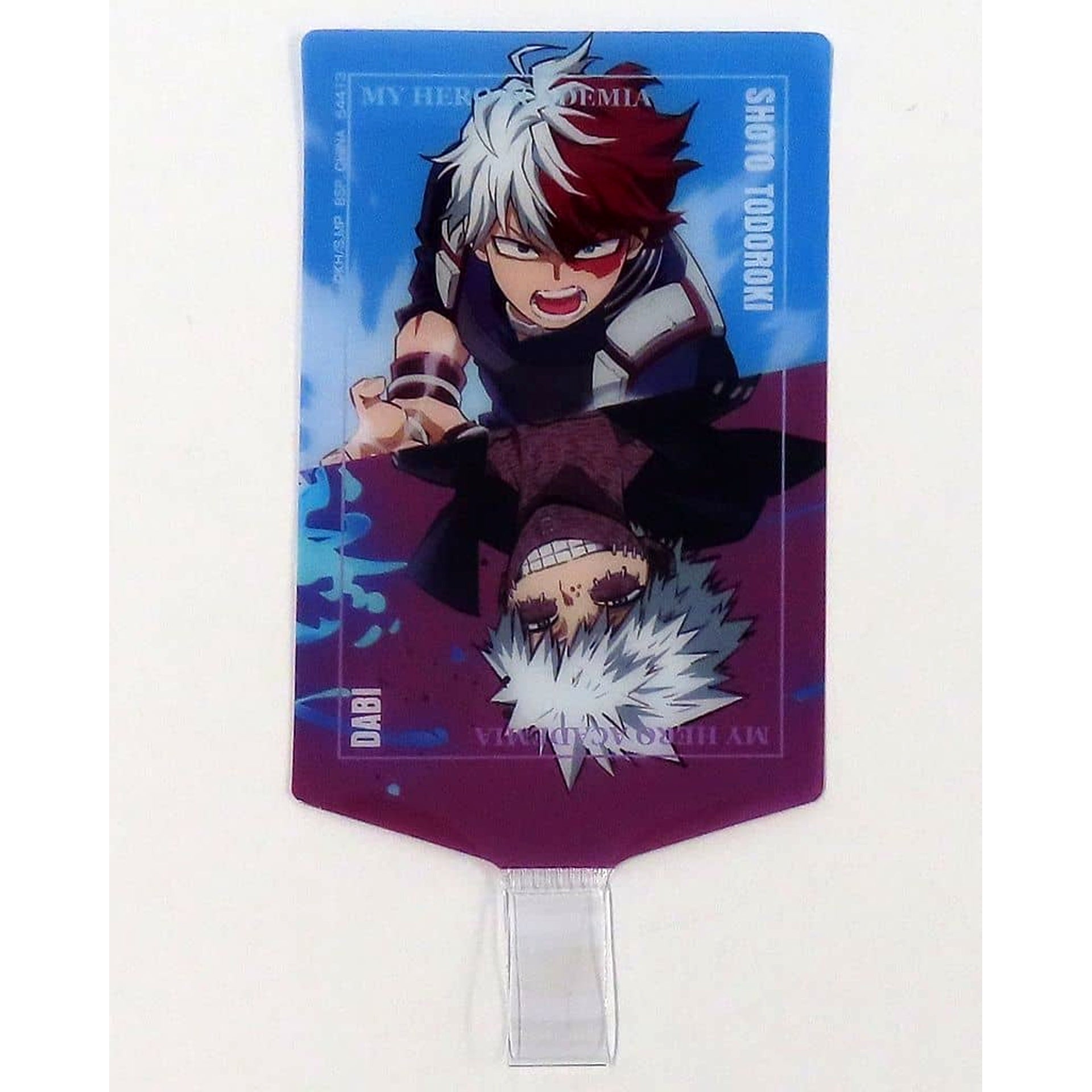 My Hero Academia Shoto Todoroki Dabi Ichiban Kuji The Form of Justice Strap Holder Charm Prize F Charm [USED]
