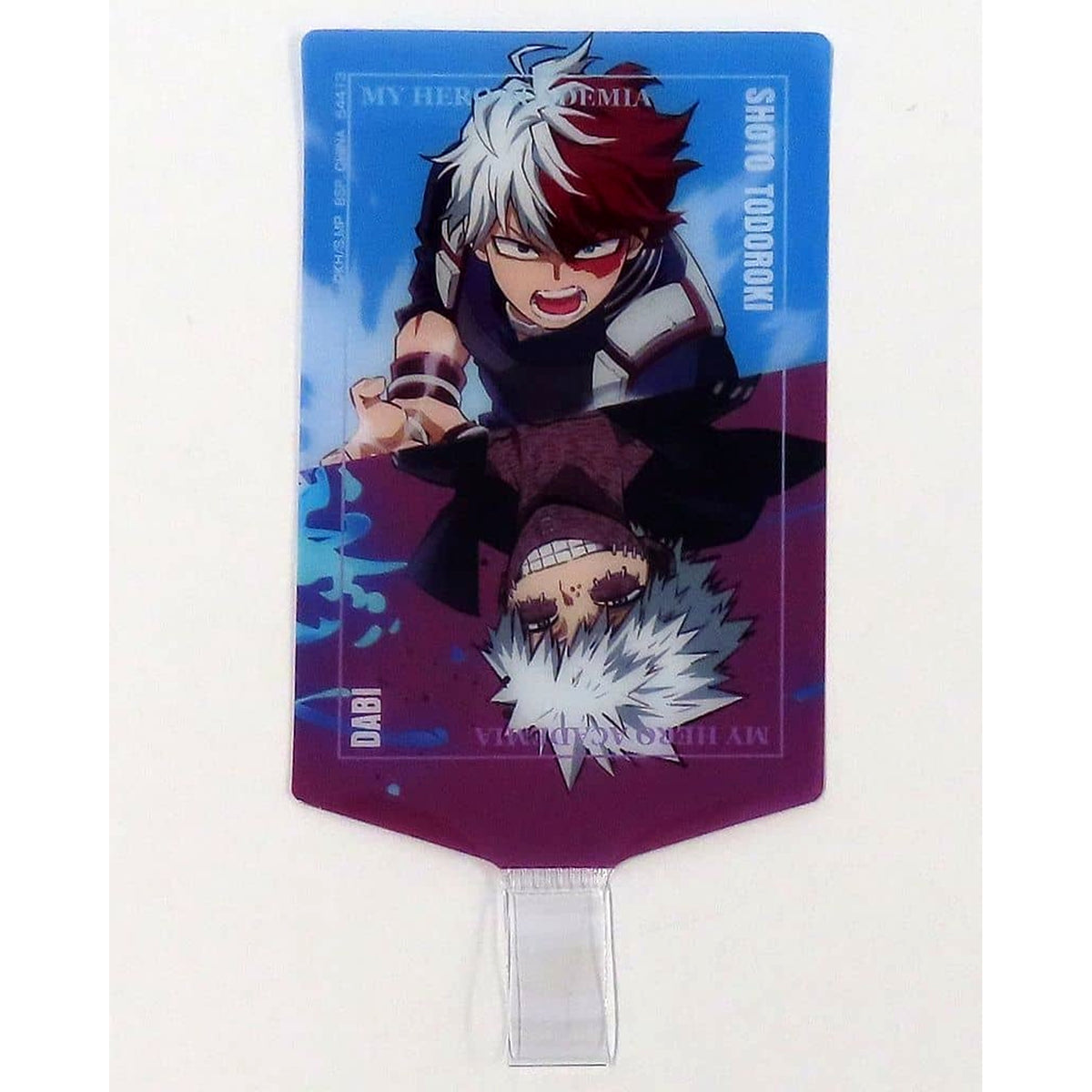My Hero Academia Shoto Todoroki Dabi Ichiban Kuji The Form of Justice Strap Holder Charm Prize F Charm [USED]