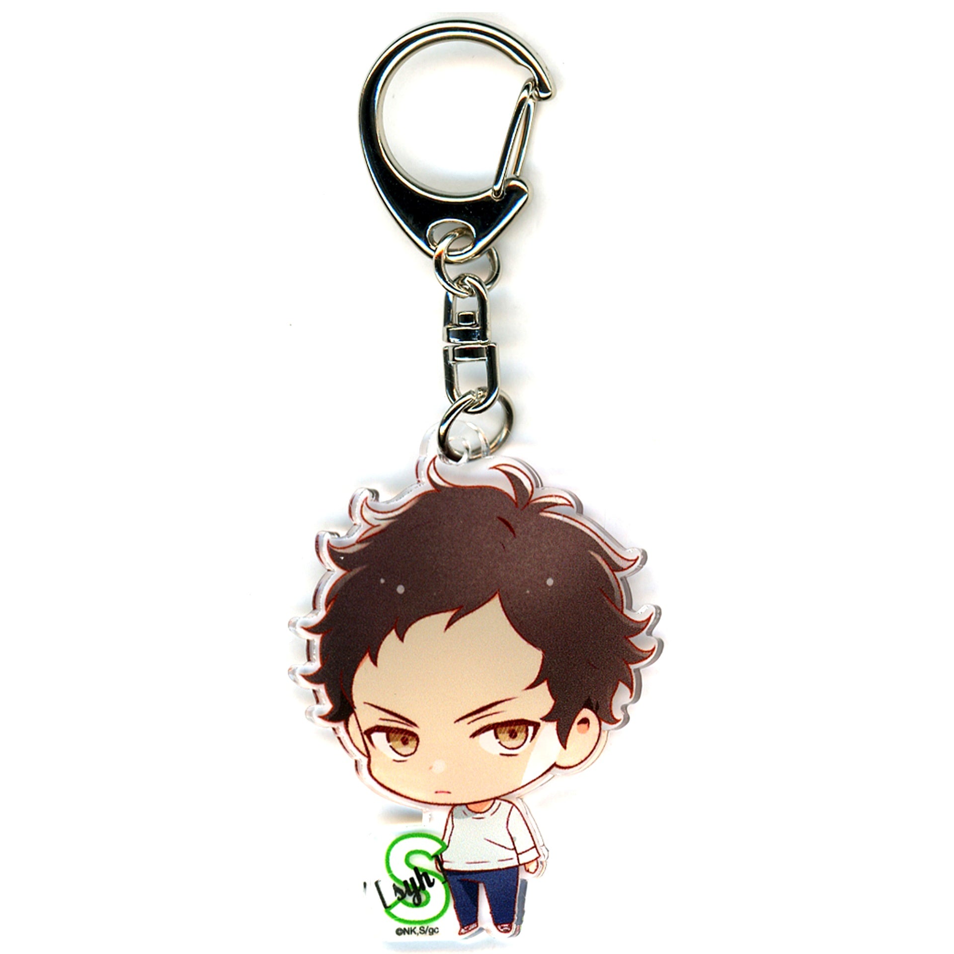 Shizusumi Yagi Movie Given Hiiragi mix Trading Initial Keychain [USED]