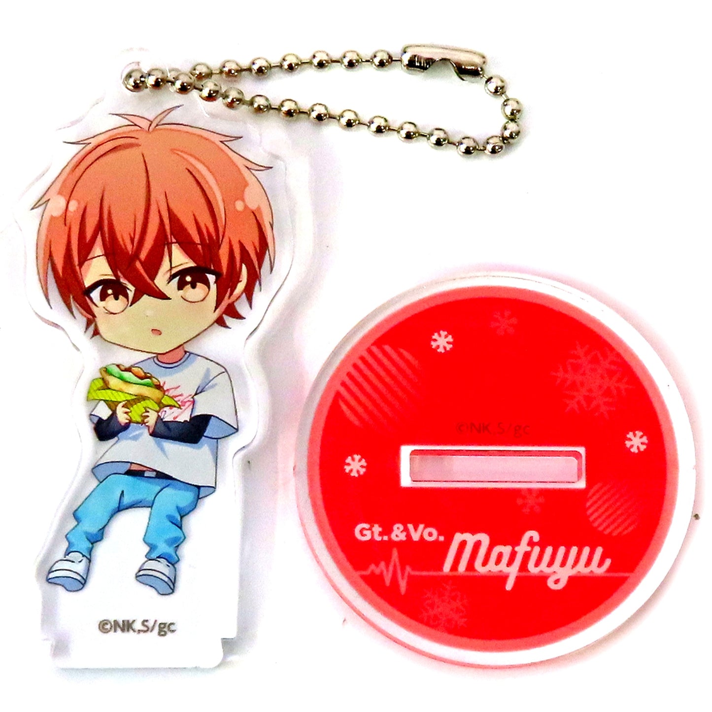Mafuyu Sato Movie Given Hiiragi mix x and GALLERY ROCK FESTIVAL Collabo Cafe Acrylic Stand Keychain [USED]