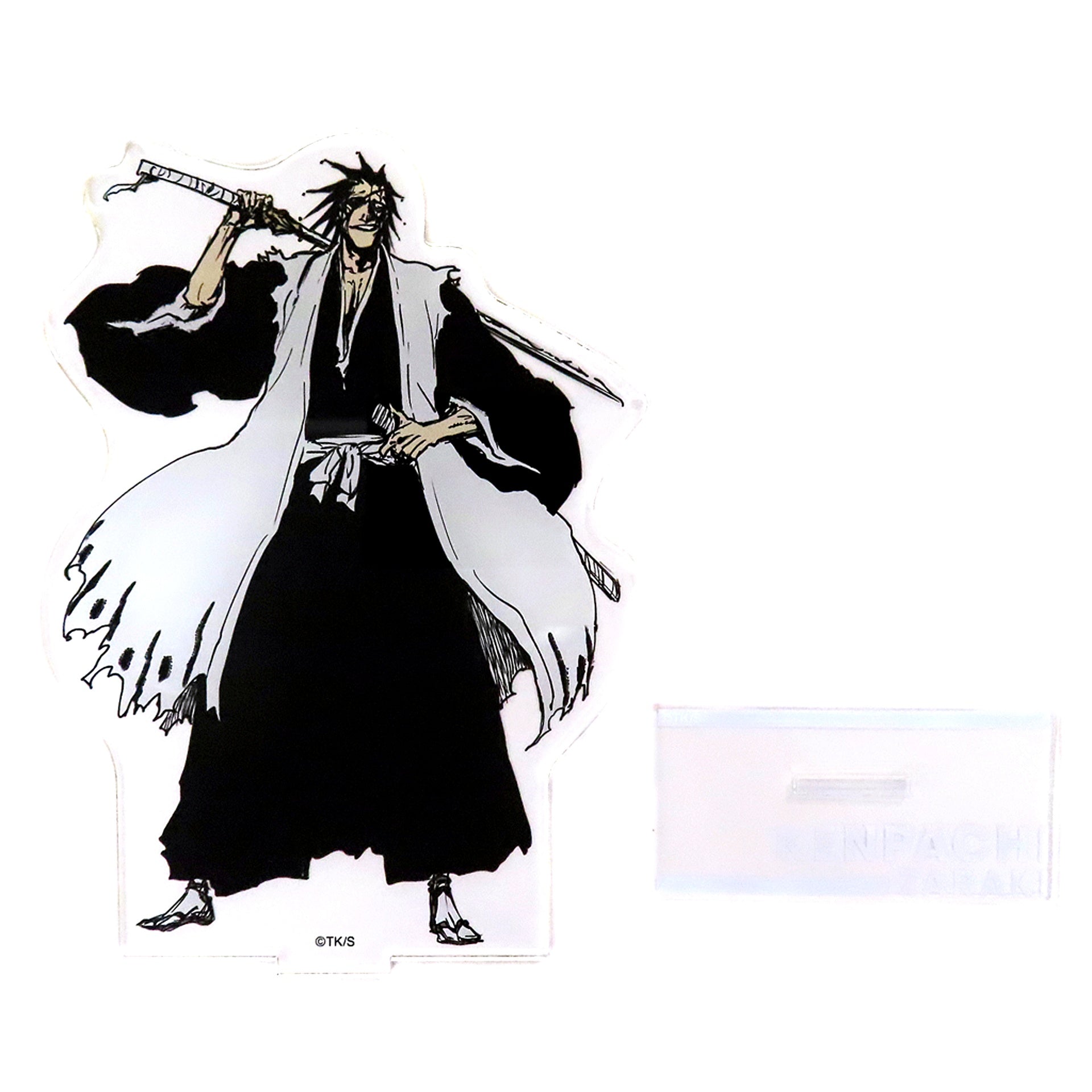 Kenpachi Zaraki Acrylic Stand BLEACH x Yokohama Landmark Tower THE LOCUS OF BRAVE [USED]