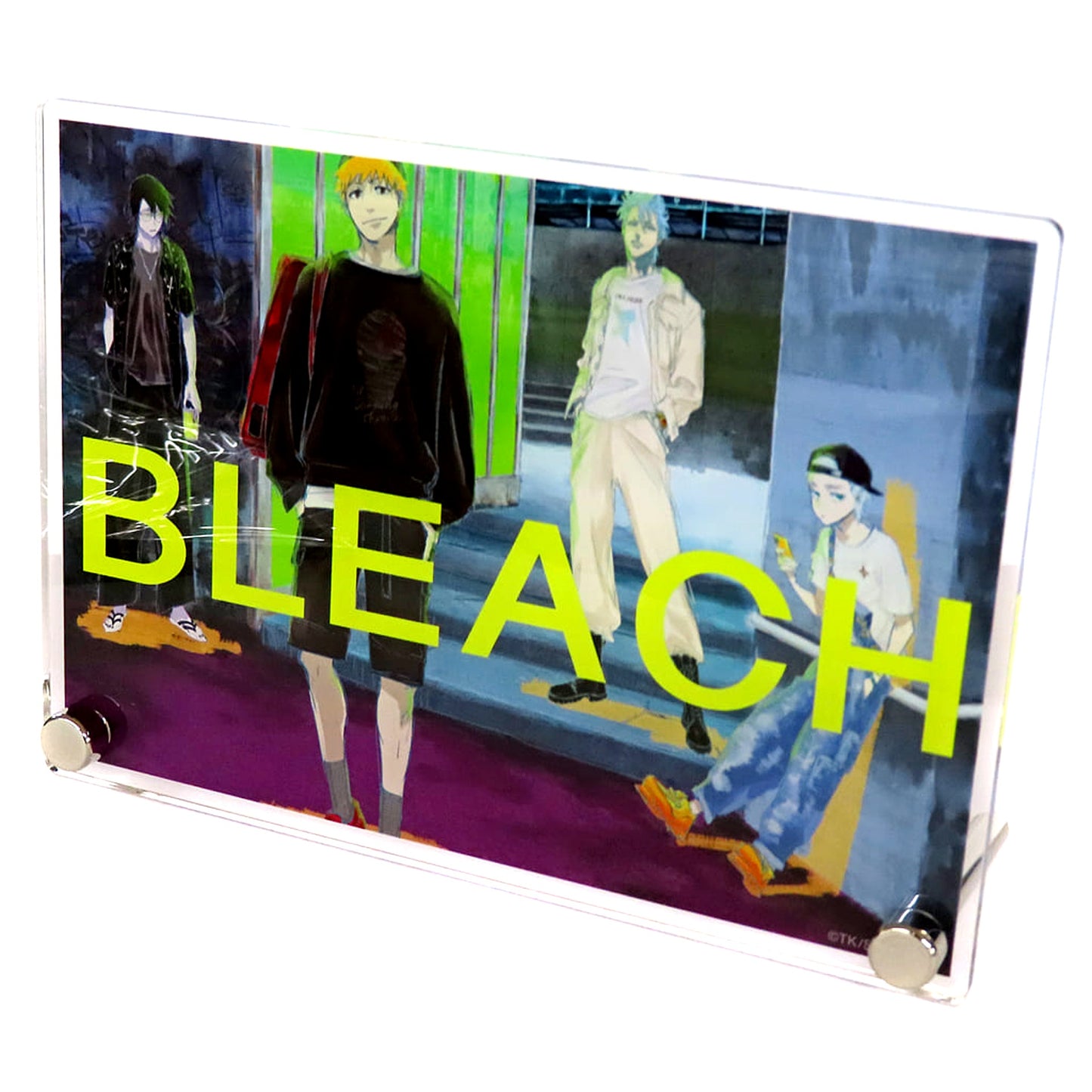BLEACH Group Illustration TGC2021 Acrylic Board Yokohama Landmark Tower THE LOCUS OF BRAVE [USED]