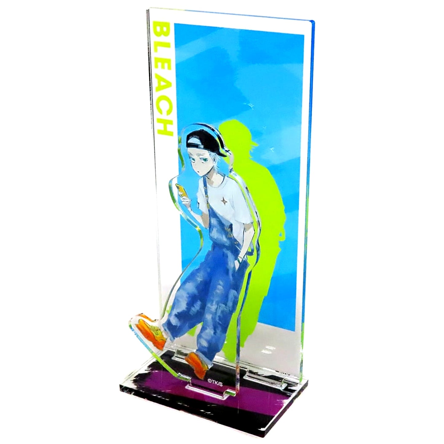Toshiro Hitsugaya BLEACH Yokohama Landmark Tower THE LOCUS OF BRAVE Acrylic Stand with Background [USED]