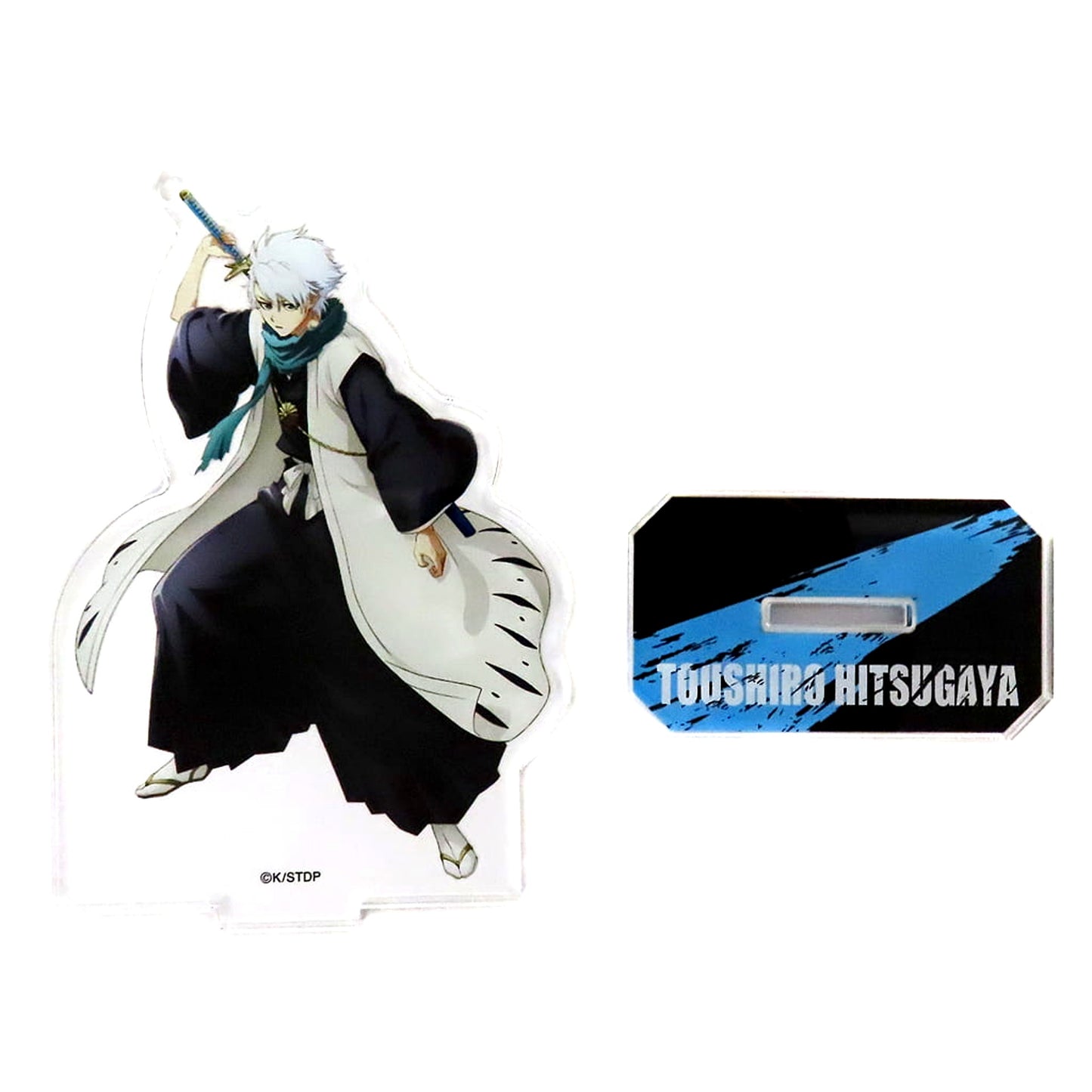 Toshiro Hitsugaya BLEACH: Thousand-Year Blood War Acrylic Stand Yokohama Landmark Tower THE LOCUS OF BRAVE [USED]