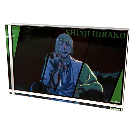 Shinji Hirako BLEACH Character Scene Acrylic Block Yokohama Landmark Tower THE LOCUS OF BRAVE [USED]