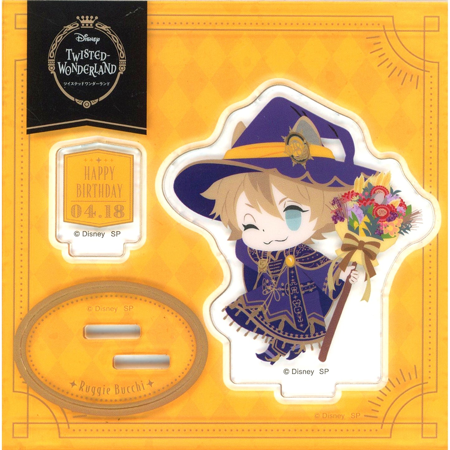 Ruggie Bucchi Birthday Vol.3 Acrylic Stand Disney Twisted-Wonderland [USED]
