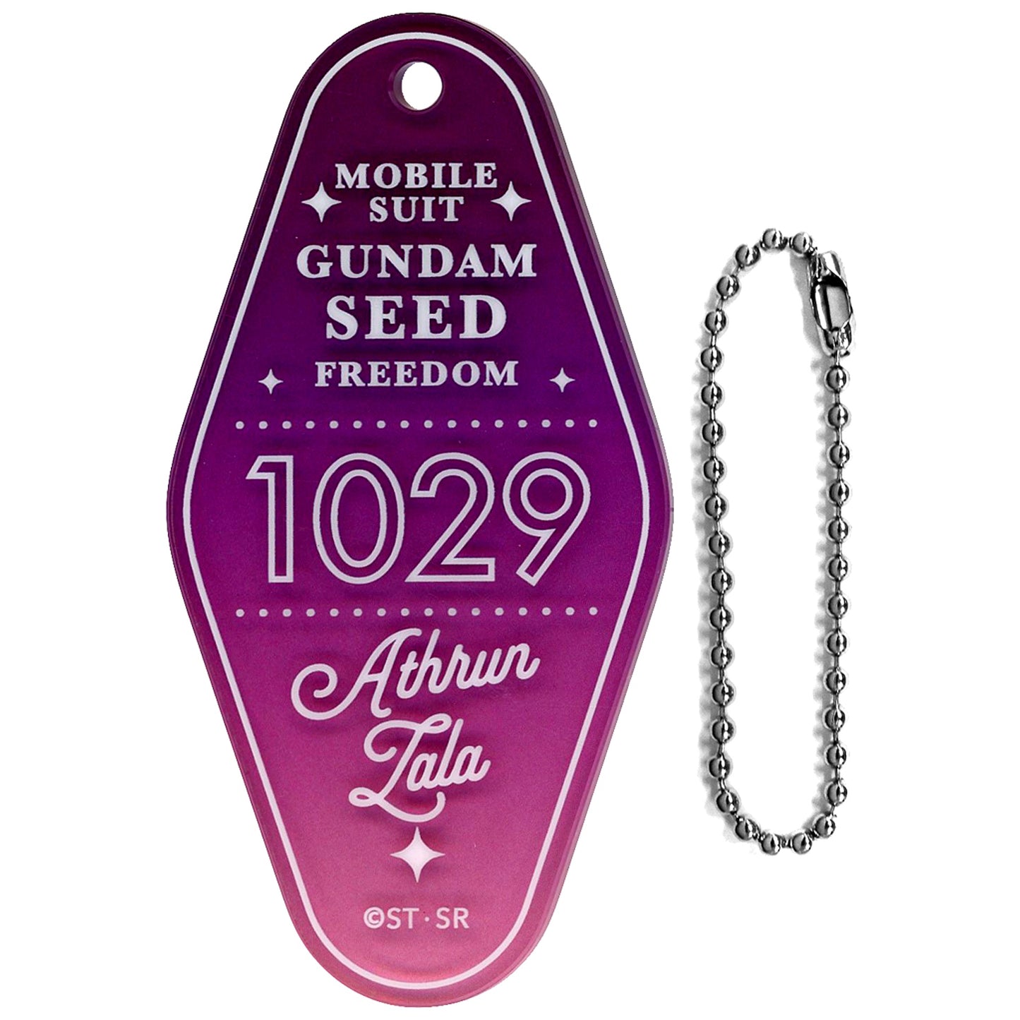 Athrun Zala Mobile Suit Gundam SEED FREEDOM Trading Motel Style Acrylic Keychain [USED]