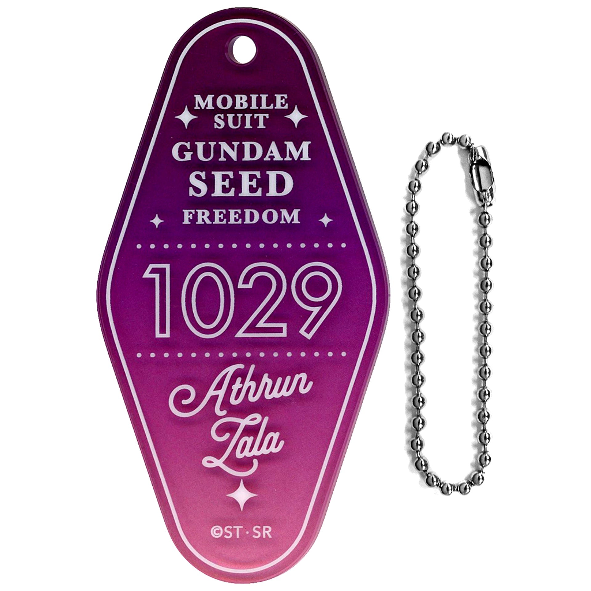 Athrun Zala Mobile Suit Gundam SEED FREEDOM Trading Motel Style Acrylic Keychain [USED]