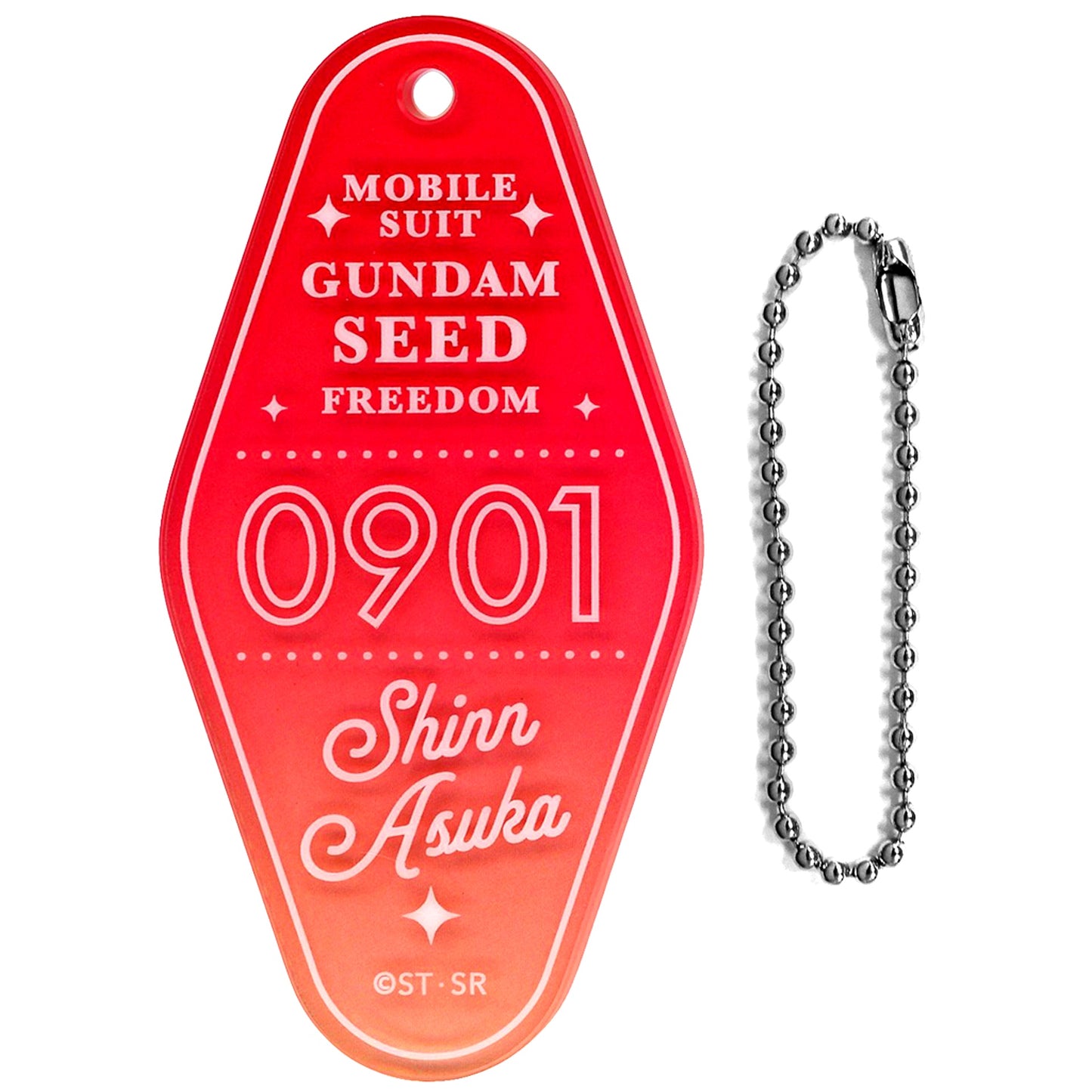 Shinn Asuka Mobile Suit Gundam SEED FREEDOM Trading Motel Style Acrylic Keychain [USED]