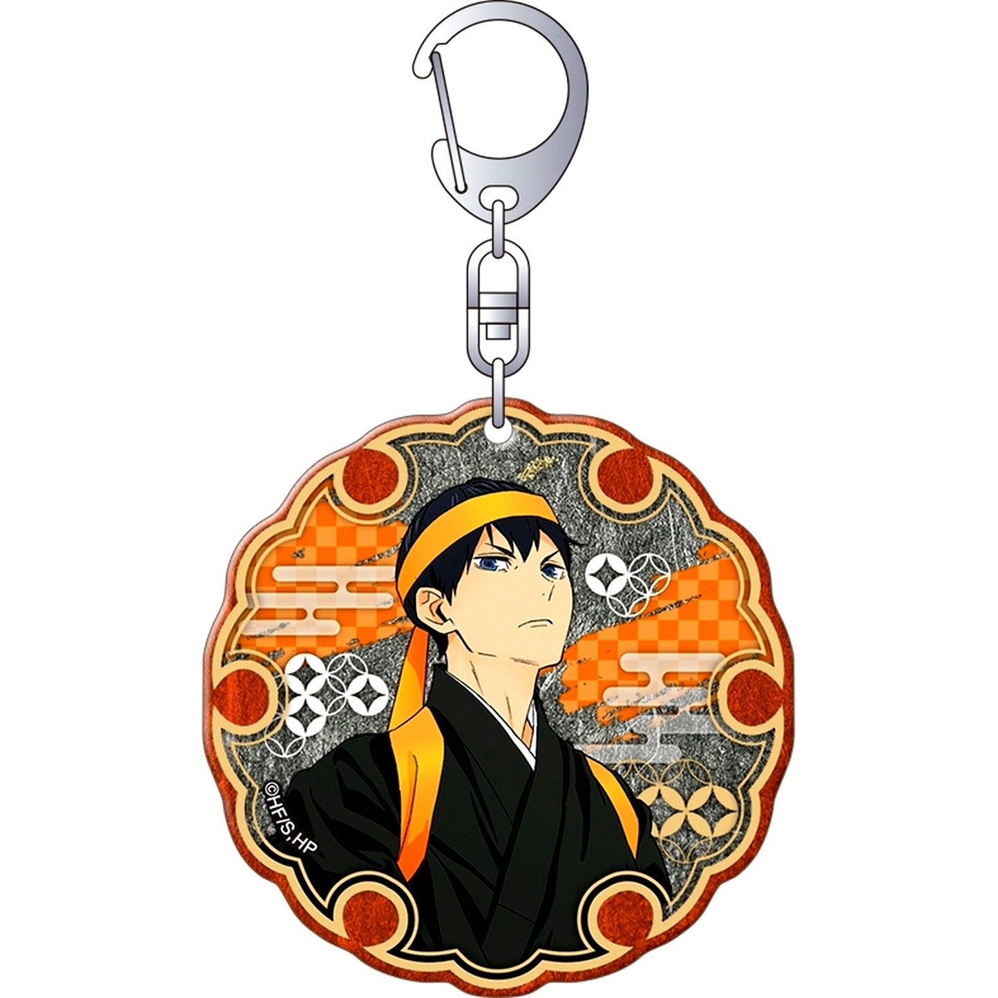 Tobio Kageyama Washi Paper Keychain Haikyu!! [USED]