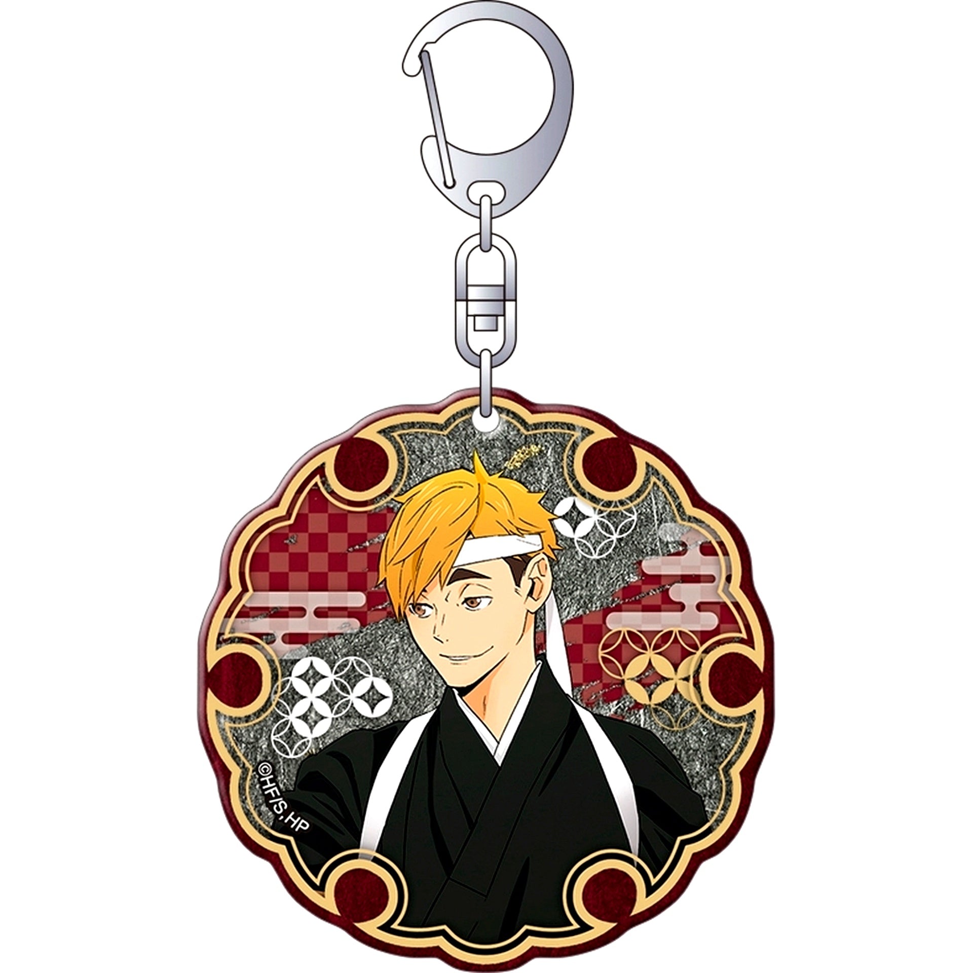 Atsumu Miya Haikyu!! Washi Keychain [USED]