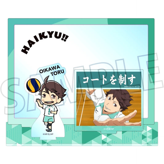 Toru Oikawa Haikyu!! Acrylic Stand with Scene Shot [USED]