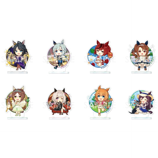 Fuji Kiseki & Others Umamusume All 8 Types Set Charafeuille Acrylic Stand Story Event Selection Vol.3 [USED]