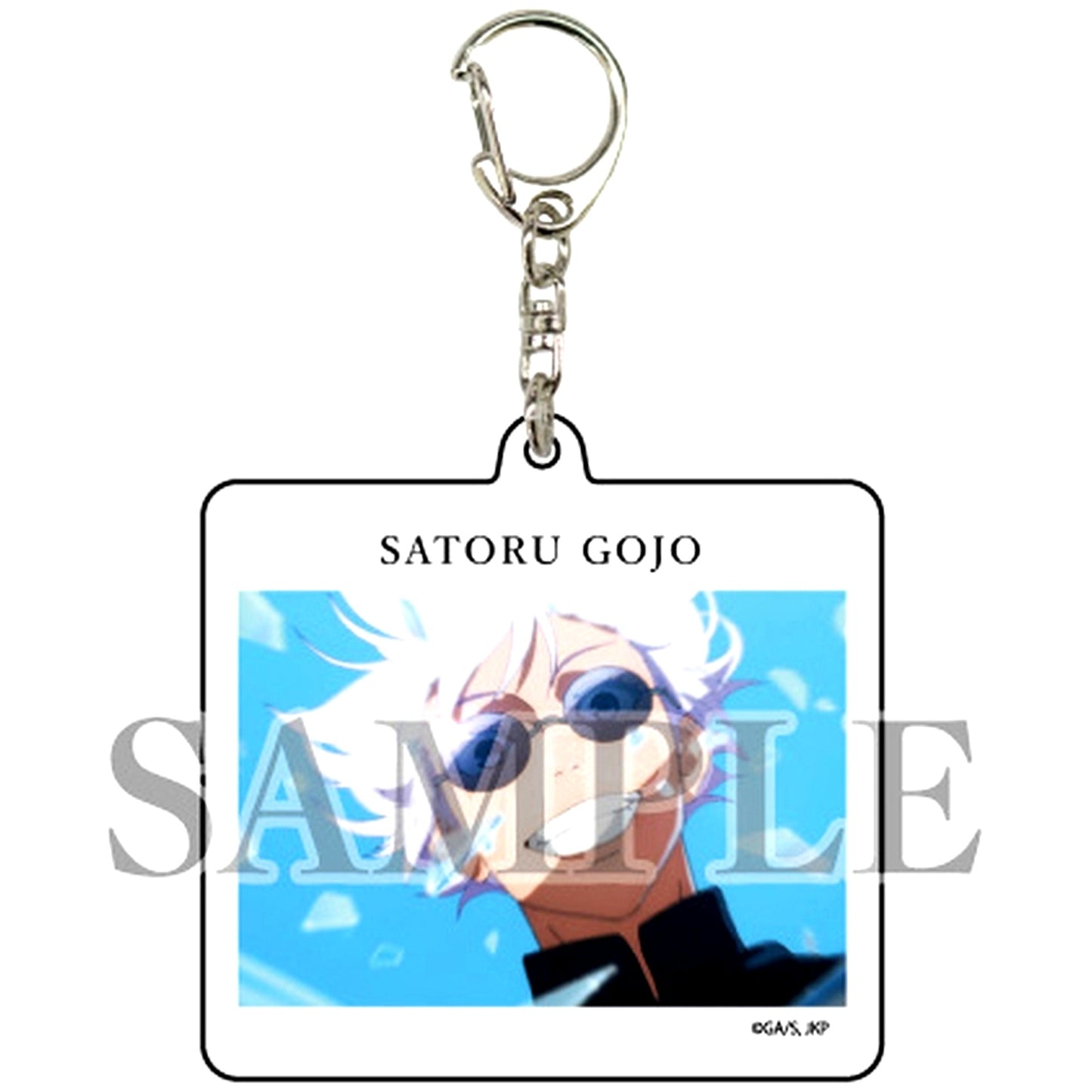Satoru Gojo A Acrylic Keychain Jujutsu Kaisen Season 2 Hidden Inventory Premature Death 11. Scene Illustration [USED]