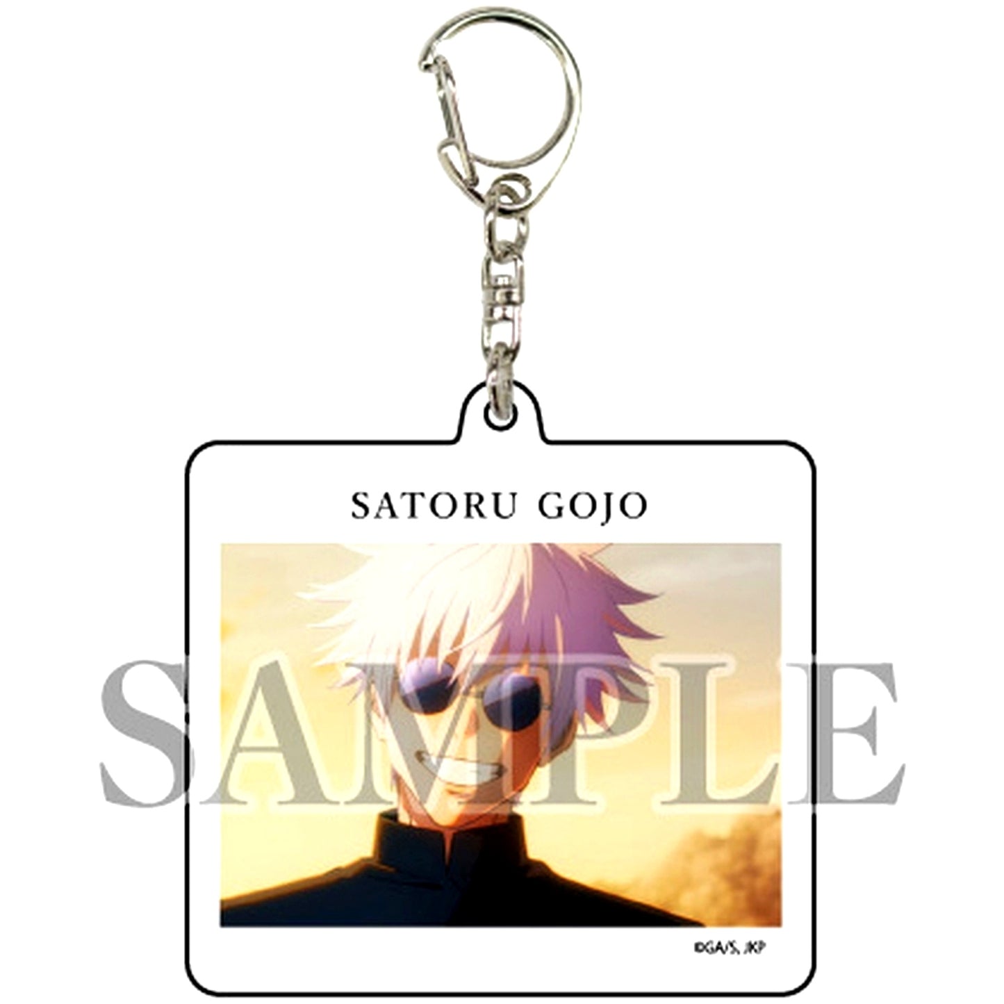 Satoru Gojo B Acrylic Keychain Jujutsu Kaisen Season 2 Hidden Inventory Premature Death 11. Scene Illustration [USED]