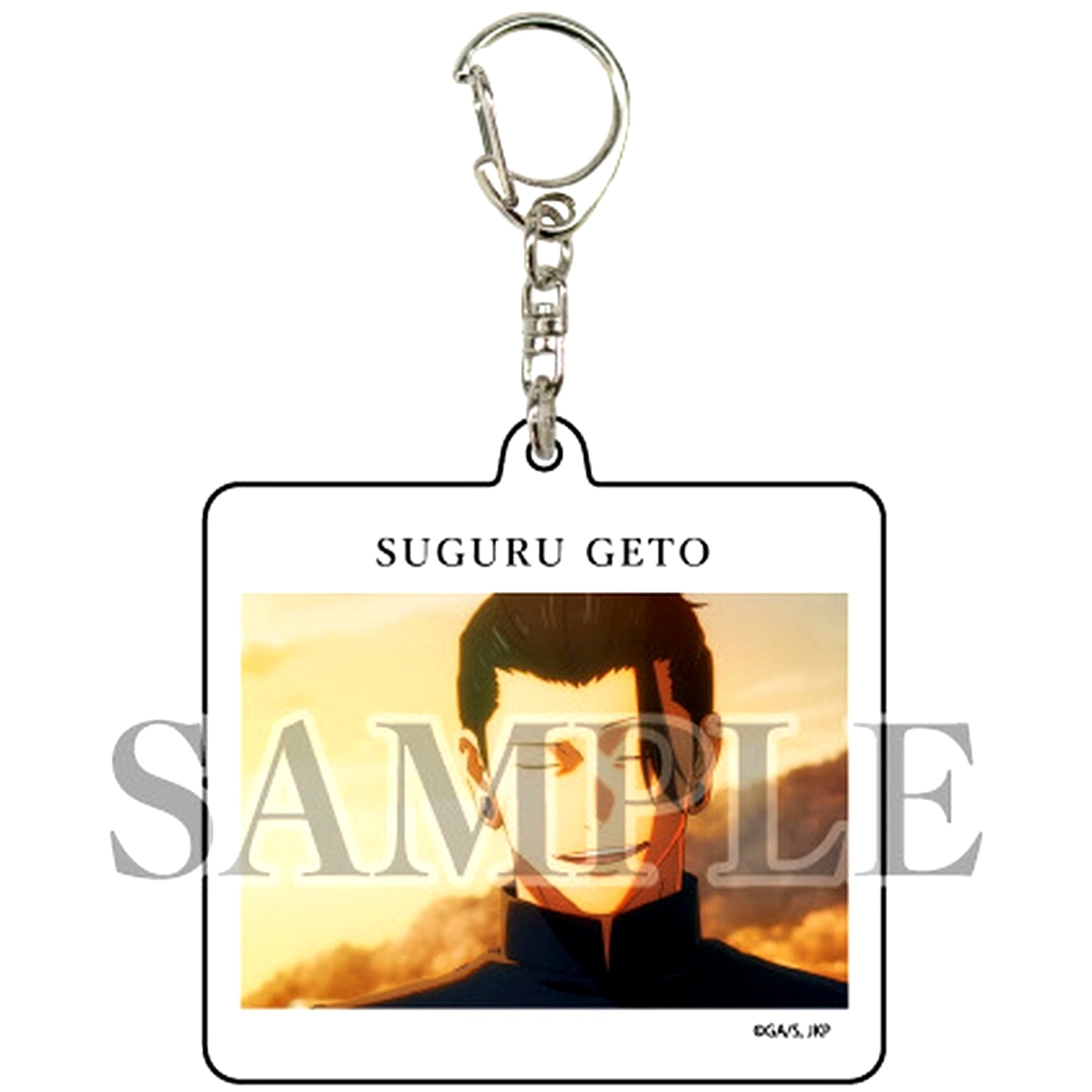 Suguru Geto B Acrylic Keychain Jujutsu Kaisen Season 2 Hidden Inventory Premature Death 11. Scene Illustration [USED]