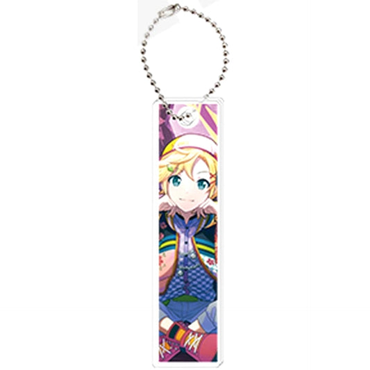 Hatsune Miku: Colorful Stage! Len Kagamine Acrylic Stick Keychain Collection C Keychains [USED]