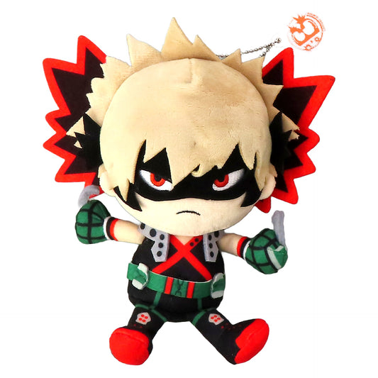 Katsuki Bakugo My Hero Academia Plush Keychain Universal Studios Japan 2024 Limited Mascot [USED]