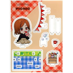 Maru Kuji Jujutsu Kaisen Enjoy Picnic Nobara Kugisaki Acrylic Diorama Prize Daikichi-3 Acrylic Stands [USED]