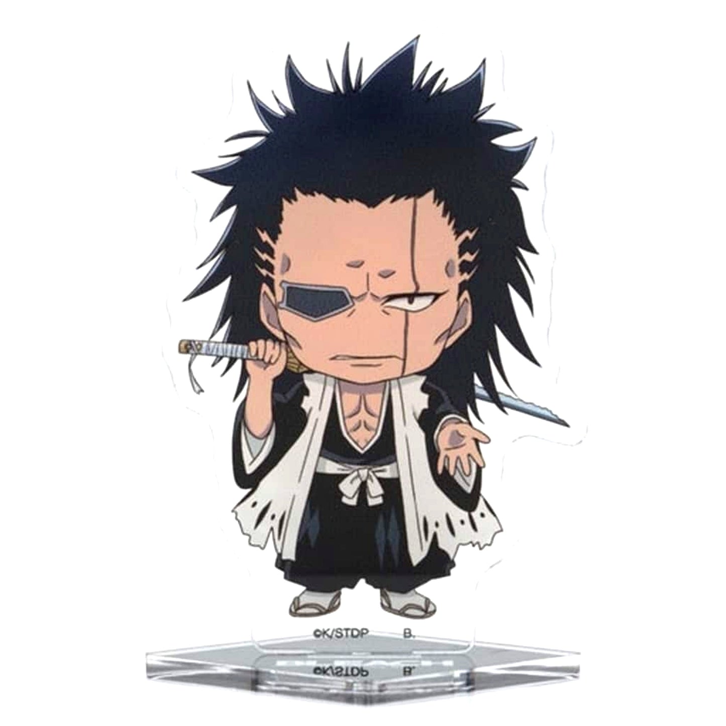 Kenpachi Zaraki BLEACH Thousand-Year Blood War HapiKuro Vol.2 Acrylic Stand [USED]
