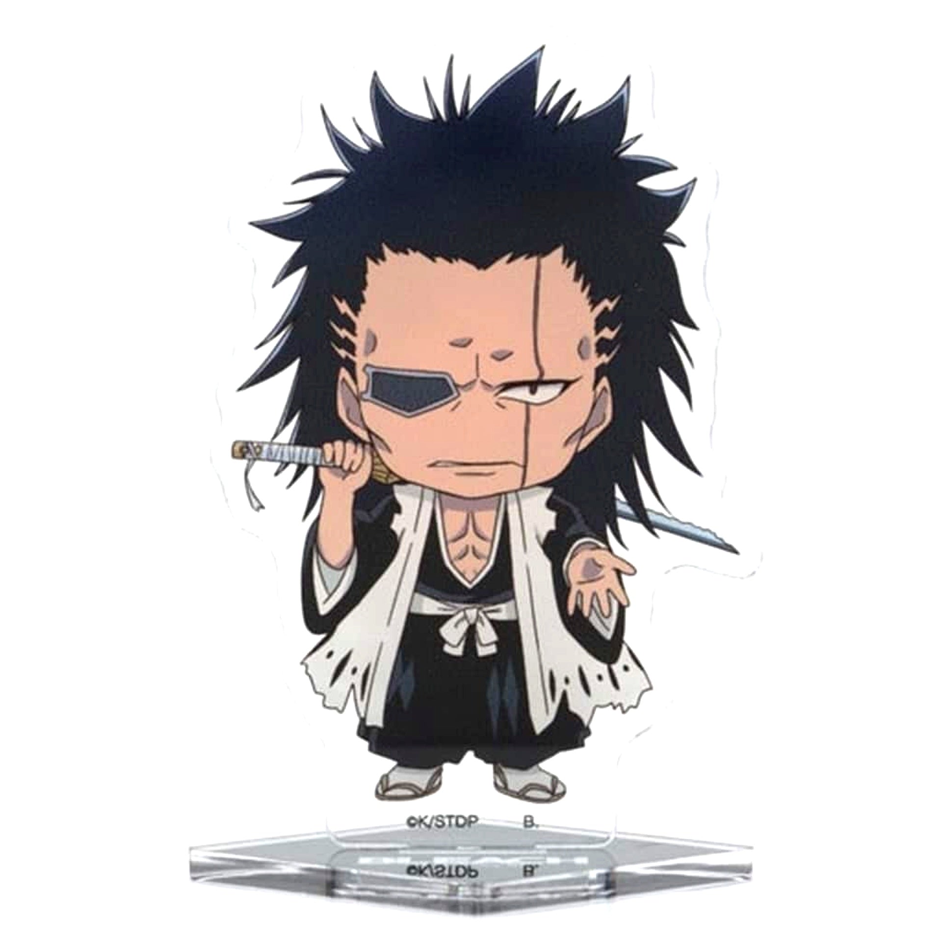 Kenpachi Zaraki BLEACH Thousand-Year Blood War HapiKuro Vol.2 Acrylic Stand [USED]