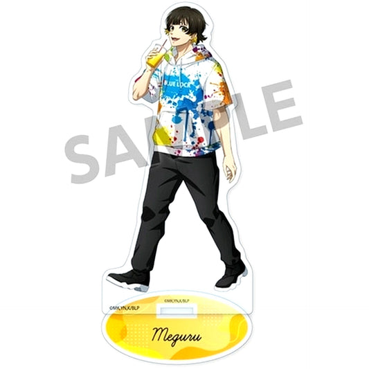 Meguru Bachira Daily Life Ver. Illustration Acrylic Figure Blue Lock [USED]