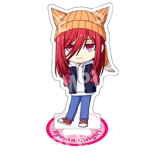 Hyoma Chigiri Blue Lock Mini Acrylic Stand Knit Ear Ver. [USED]