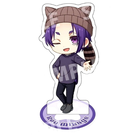 Reo Mikage Mini Acrylic Stand Ear Knit Ver. Blue Lock [USED]