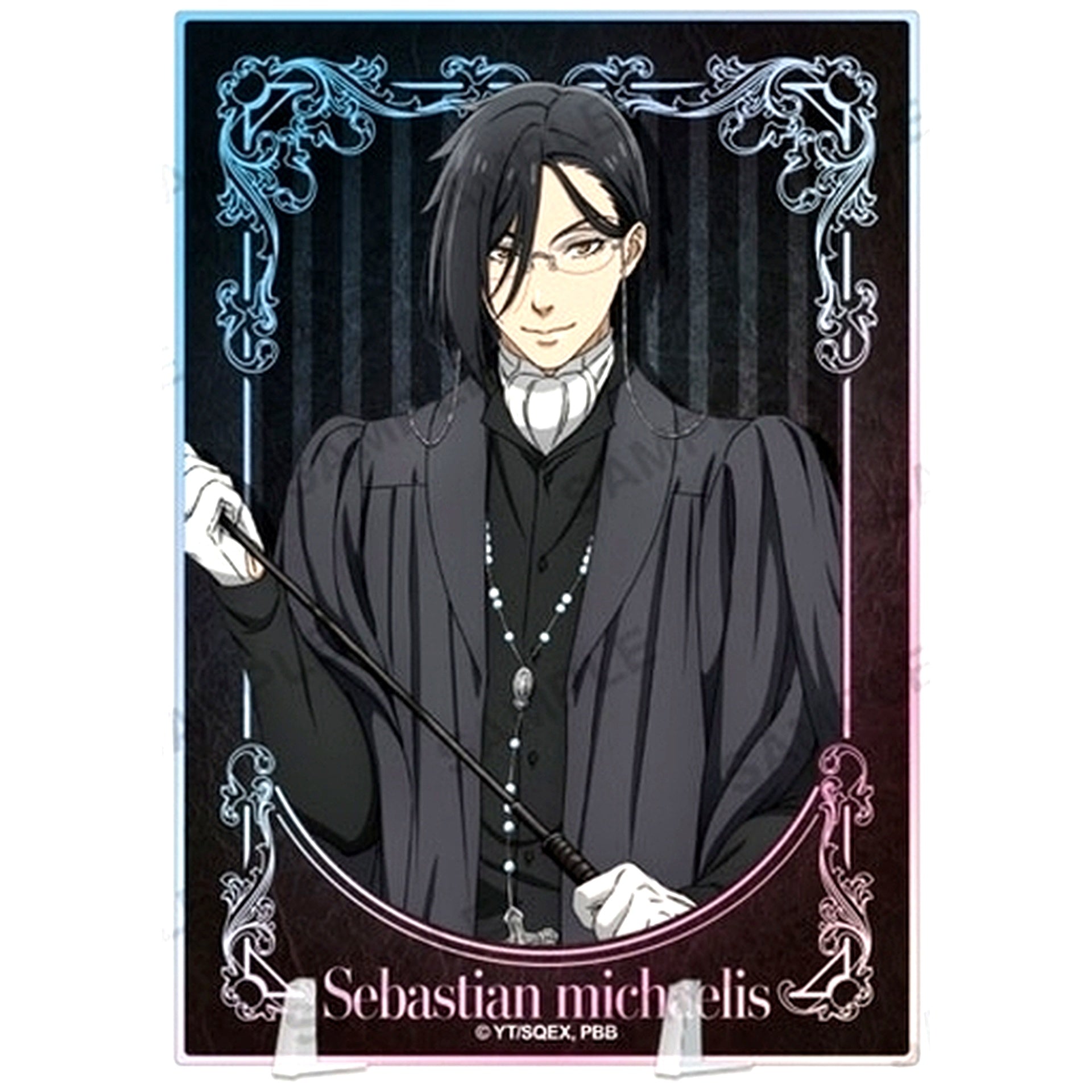 Sebastian Michaelis Plate Acrylic Stand Black Butler: Public School Arc [USED]