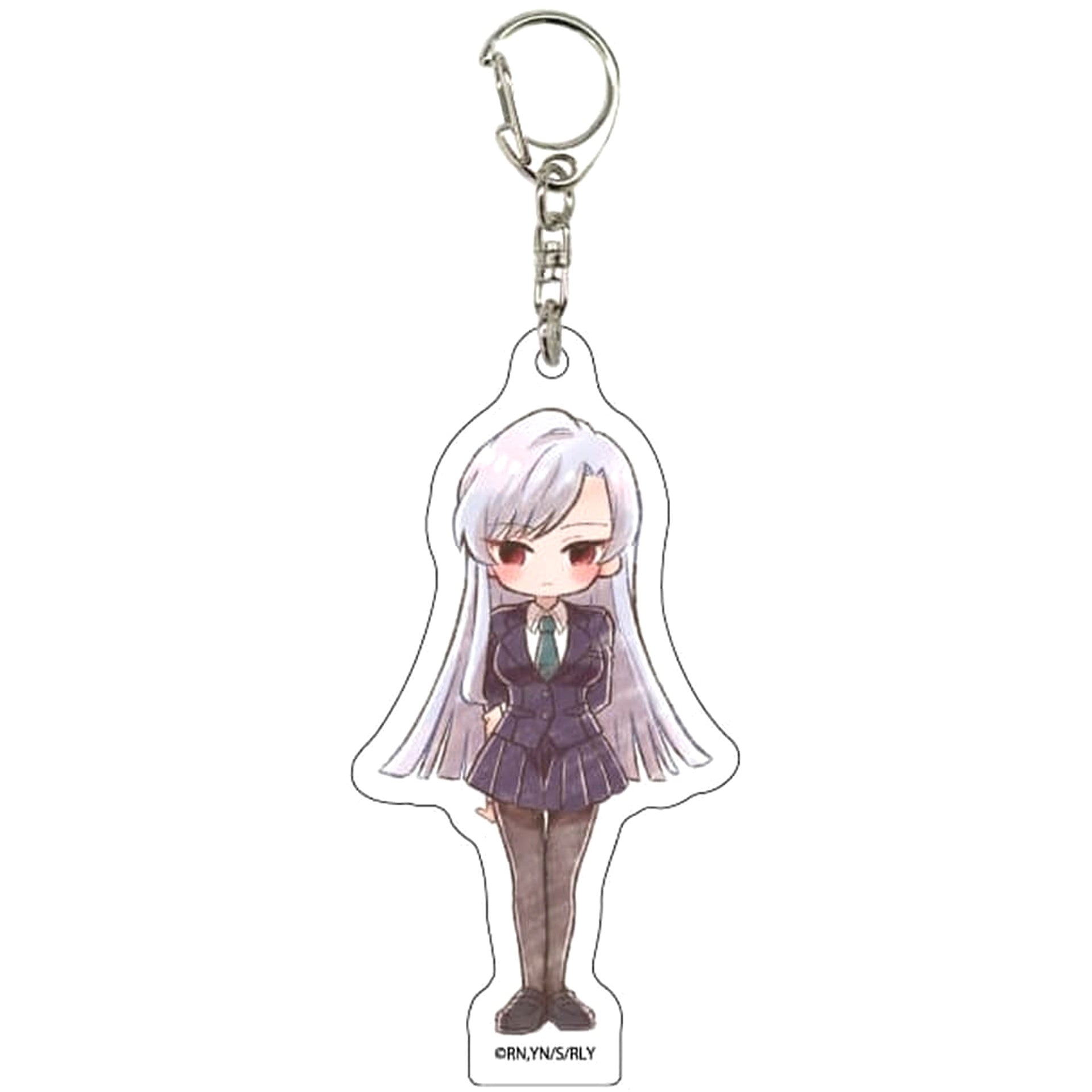 The 100 Girlfriends Who Really, Really, Really, Really, Really Love You Nano Eiai Acrylic Keychain GraffArt Illustration No.04 Keychains [USED]