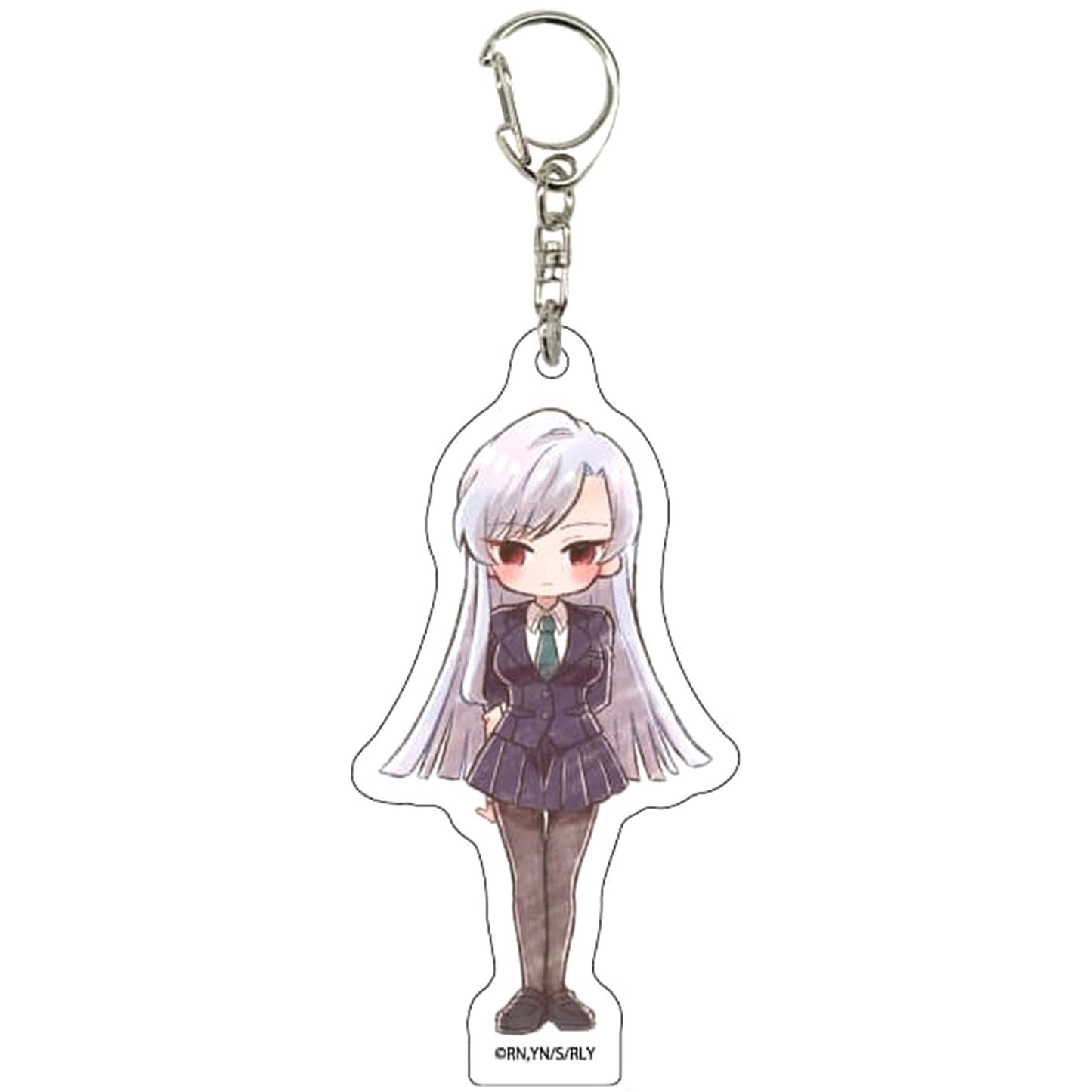 The 100 Girlfriends Who Really, Really, Really, Really, Really Love You Nano Eiai Acrylic Keychain GraffArt Illustration No.04 Keychains [USED]