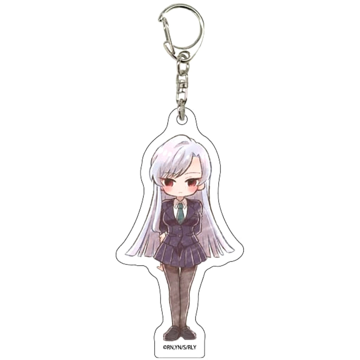 The 100 Girlfriends Who Really, Really, Really, Really, Really Love You Nano Eiai Acrylic Keychain GraffArt Illustration No.04 Keychains [USED]