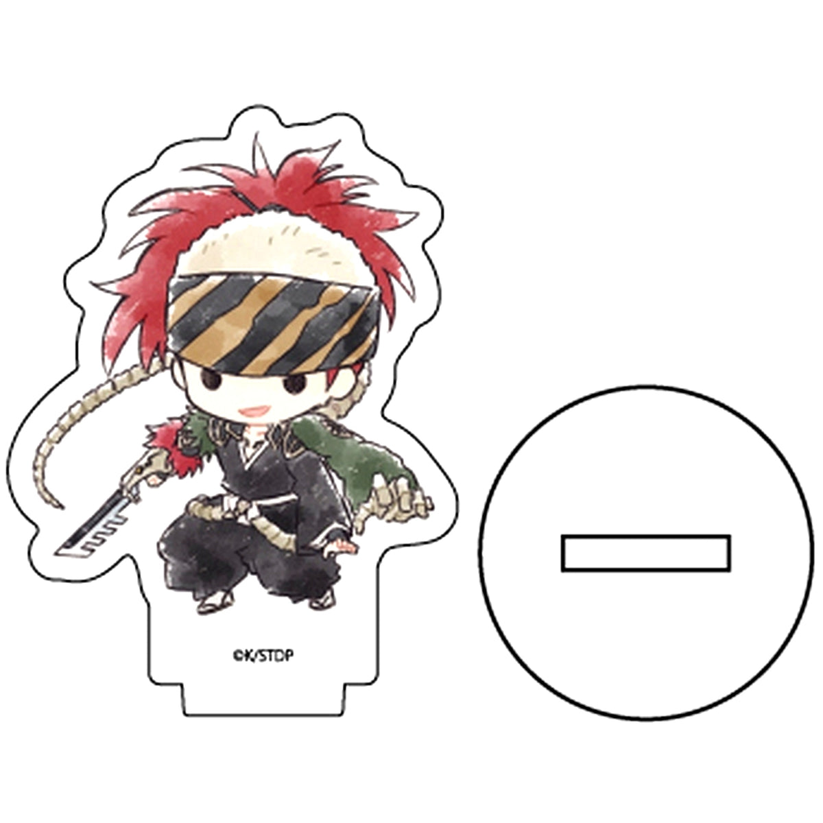 Renji Abarai Bleach: Thousand Year Blood War Acrylic Petit Stand GraffArt Illustration 06 [USED]