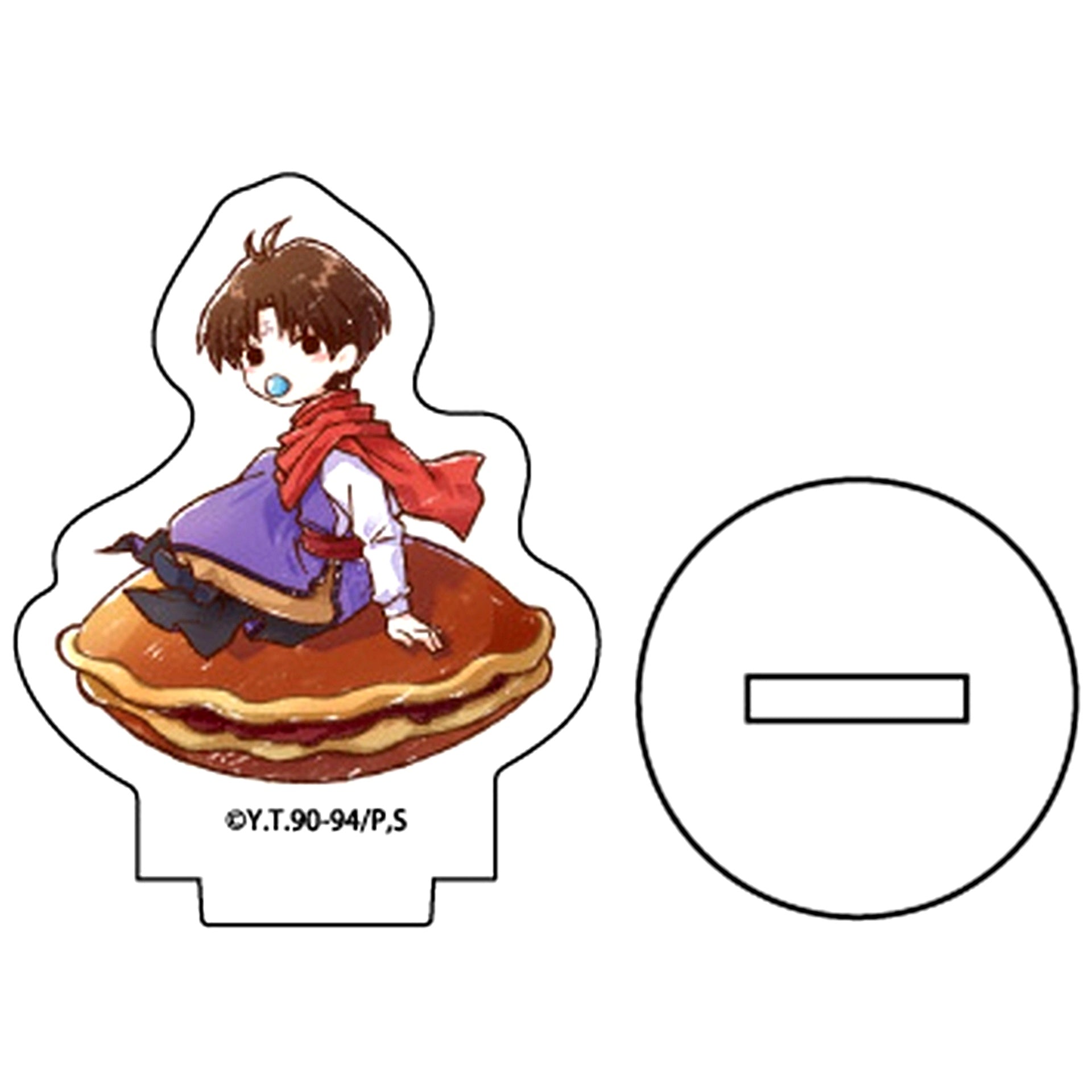 Koenma 10. Petit Acrylic Stand Hanayoridango Ver. Yu Yu Hakusho GraffArt Illustration [USED]