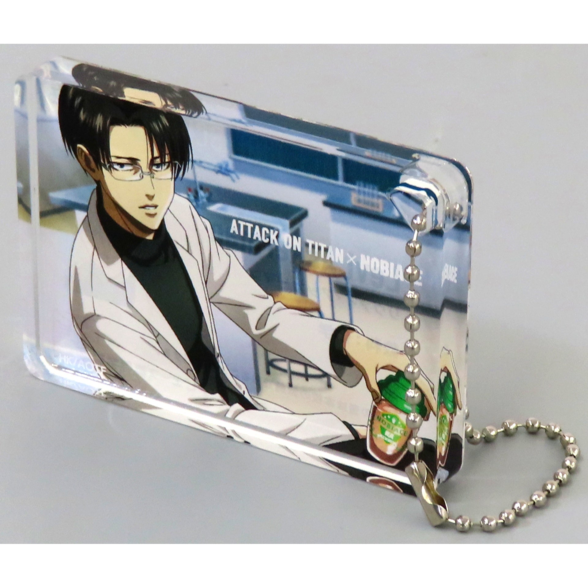 Levi Ackerman Attack on Titan x Nobiace Mr. Levi Big Acrylic Block Charm [USED]