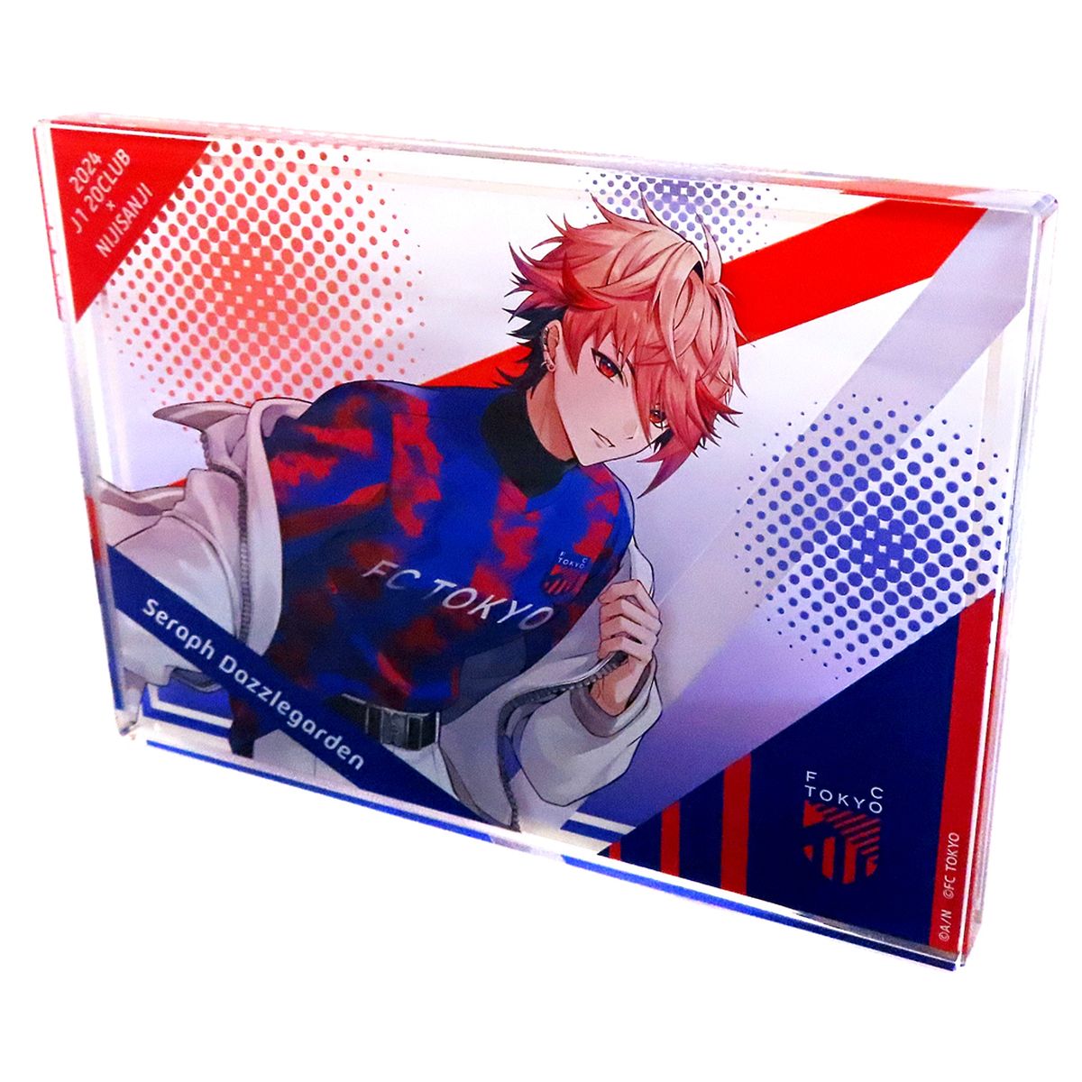 Seraph Dazzlegarden FC Tokyo Acrylic Block Rakuten Collection 2024 J1 20 Clubs x Virtual YouTuber Nijisanji Pattern A Prize A-2 [USED]