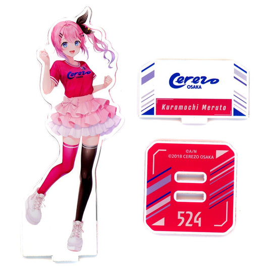 Kuramochi Meruto Cerezo Osaka Acrylic Stand Virtual YouTuber Nijisanji Rakuten Collection 2024 J1 20 Clubs Pattern C B-12 Prize [USED]