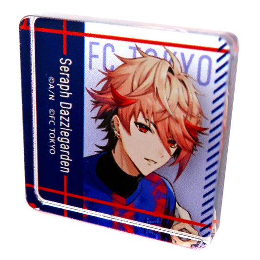 Seraph Dazzlegarden Virtual YouTuber Nijisanji Mini Acrylic Block [USED]